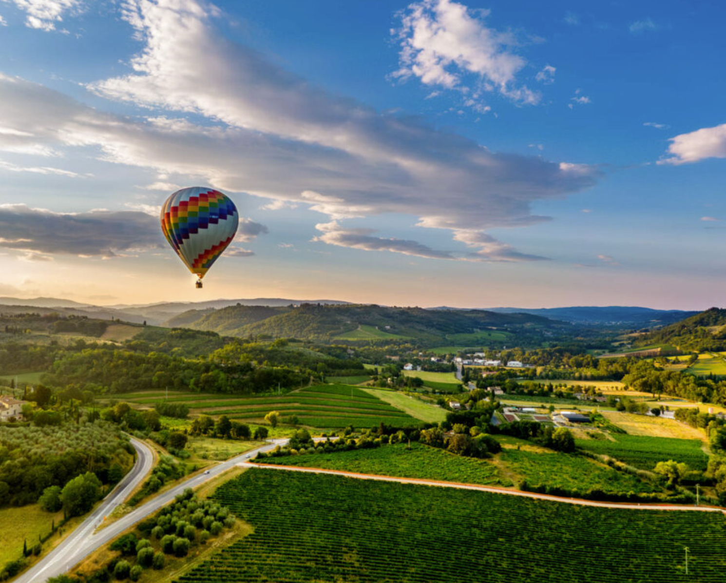 hot air balloon